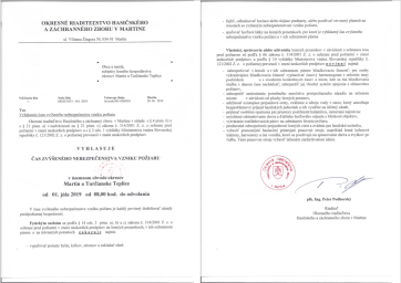 Čas zvýšeného nebezpečenstva vzniku požiaru